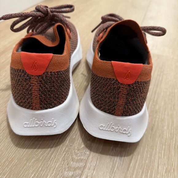 AllBirds Women’s Tree Dasher Burnt Orange White Sole Relay Running Shoes Sz 5.5 - Picture 3 of 11
